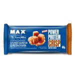 MAX Titanium em Barra Power Protein Crisp Sabor Milk Caramel 44g