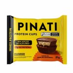 Pinati Protein Cups Chocolate Meio Amargo Recheio de Pasta de Amendoim 21g