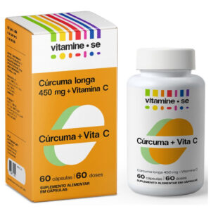 Vitamine-se Cúrcurma + Vita C 60 cápsulas