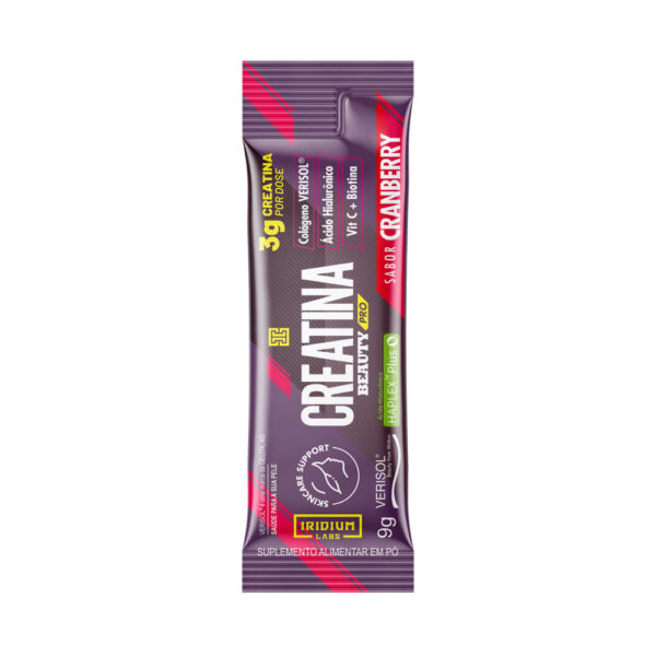 Iridium labs Creatina Beauty Pro Sabor Cranberry 9g