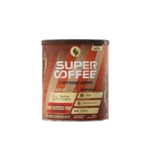 Caffeine ARMY Supercoffee Sabor Chocolate Lajotinha 220g
