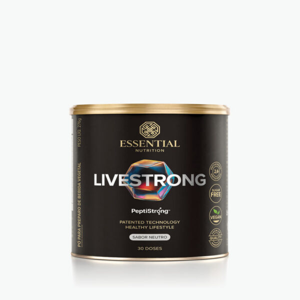 Essential Nutrition Pó para Preparo de Bebida Livestrong Sabor Neutro 276g