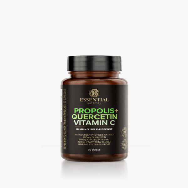 Essential Nutrition Propolis + Quercetin + Vitamin C 60 Cápsulas