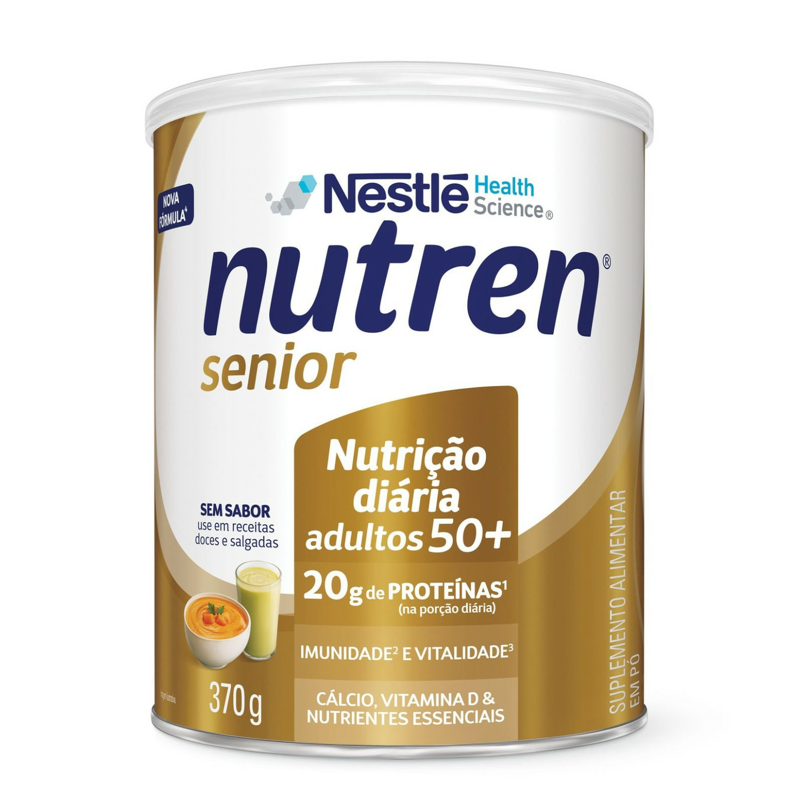 Nutren Senior Sem Sabor 370g