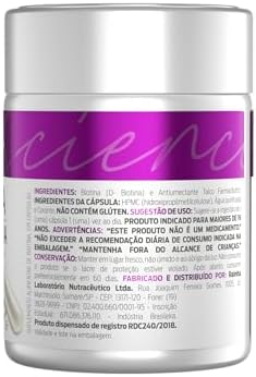 Bodyaction Biotina 100% Pura 60 Cápsulas