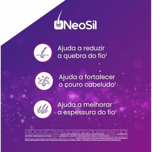 Neosil Polivitamínico Attack 100mg frasco 90 comprimidos