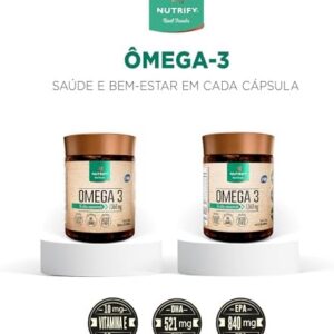 Nutrify – Ômega 3 – 120 Cápsulas