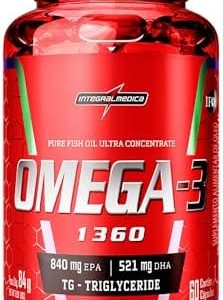 Integralmedica Ômega 3 Ultraconcentrado 1360mg por Dose – Funcional Biodisponível – Rico