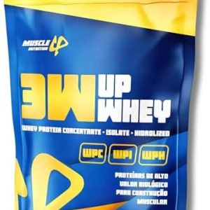 Whey Protein 3W 100% 24g De Proteína/Dose (30g) Baixo Carboidrato Sem Glúten - Muscle Up Nutrition (907G
