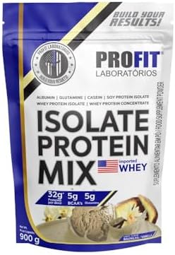e. Isolate Protein Mix Profit 900g Baunilha