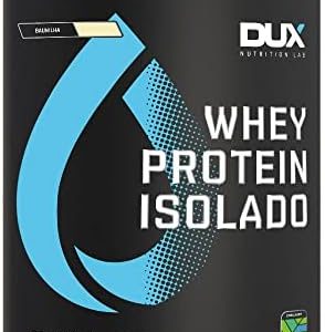 Dux Nutrition Whey Protein Isolado Baunilha Pote 900g – Contribui para os Resultados e Auxilia a Recuperação