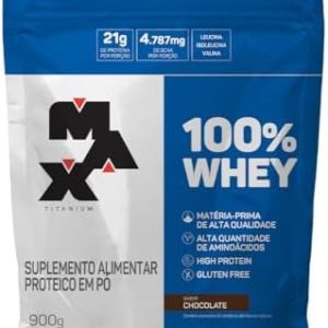 Max Titanium BR 100% Whey Refil (900g) – Chocolate