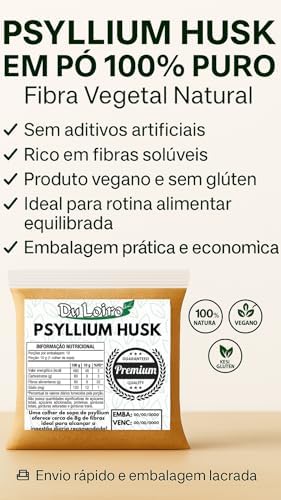 Uekur PSYLLIUM HUSK FIBRA (100% NATURAL) 1Kg - PSILLIUM