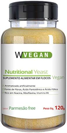 WVegan Nutritional Yeast Flocos 120g