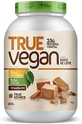 True Source Vegan Proteína Vegetal – 837G Doce De Leite
