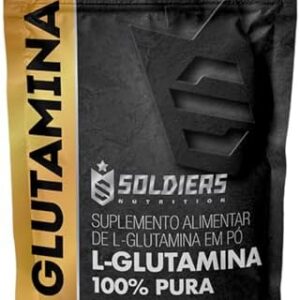 Soldiers Nutrition L-Glutamina 500g – 100% Pura Importada