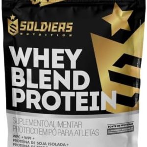 Soldiers Nutrition Whey Blend Protein Concentrado e Isolado - 900g - (900g, Baunilha)