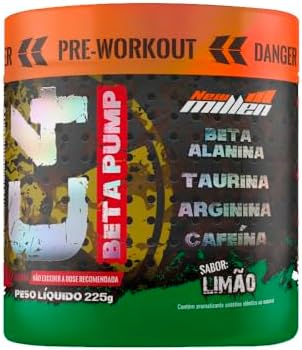 New Millen C4 Beta Pump Extreme Pre-Workout, Lim?o, 225g