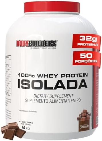 Bodybuilders Whey Protein 100% Isolada Chocolate 2kg