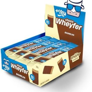 +Mu ChocoWheyfer Proteico Sabor Baunilha – Display com 12 unidades – 300g