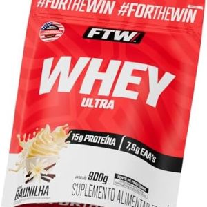 Fitoway FTW Whey Ultra Protein com Proteína Concentrada WPC, em Pó com 15g de Proteína