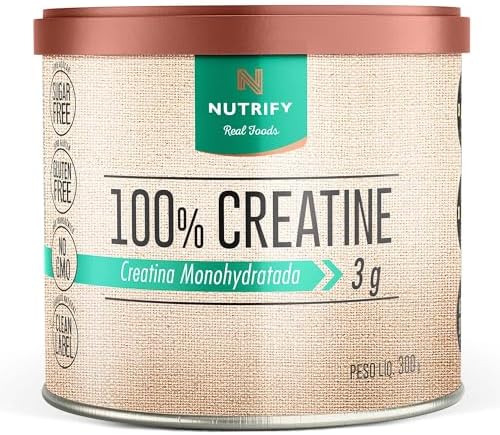 Integralmédica Nutrify – 100% Creatina 3g de Creatina por Dose – para Suporte Energético