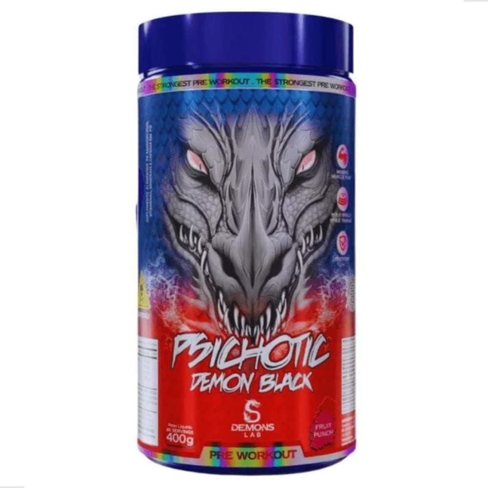 Demons Lab Psichotic Demon Black (400g), Fruit Punch