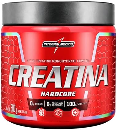 Integralmedica – Creatina em Pó Hardcore 100% Pura e Monohidratada – 300g