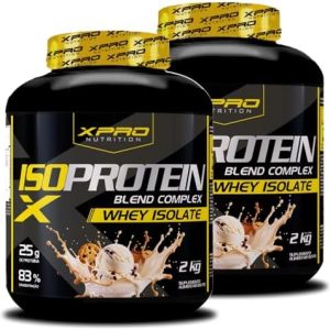 Xpro Nutrition Whey Protein Iso Protein Blend Complex - (4kg, Cookies and cream)