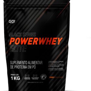 Bodybuilders Whey Protein Isolado Elite (80% Proteína) Chocolate 1kg – GO NUTRITION