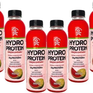 Hydro Protein Melancia e Limão 500ml Kit com 6 Unidades