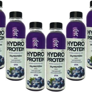 Hydro Protein Uva 500ml Kit com 6 Unidades