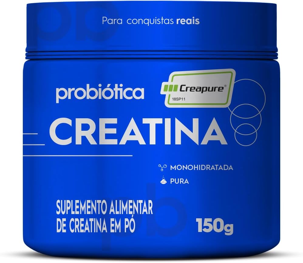 Probi?tica Creatina Creapure Monohidratada Pura – 150G