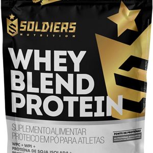 Soldiers Nutrition Whey Blend Protein Concentrado e Isolado - 900g - (900g, Cookies)