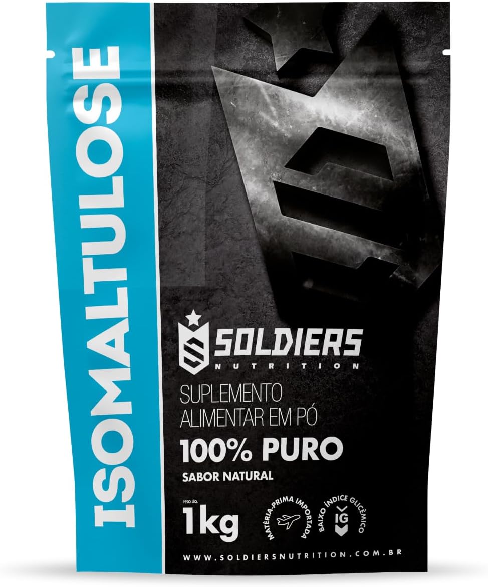 Soldiers Nutrition Isomaltulose 1Kg – 100% Puro Importado