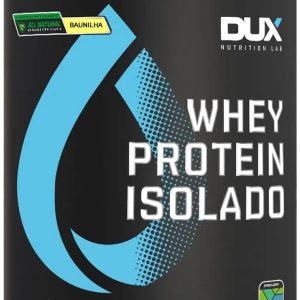 Dux Nutrition Whey Protein Isolado All Natural Baunilha Pote 900g - Contribui para os Resultados e Auxilia a