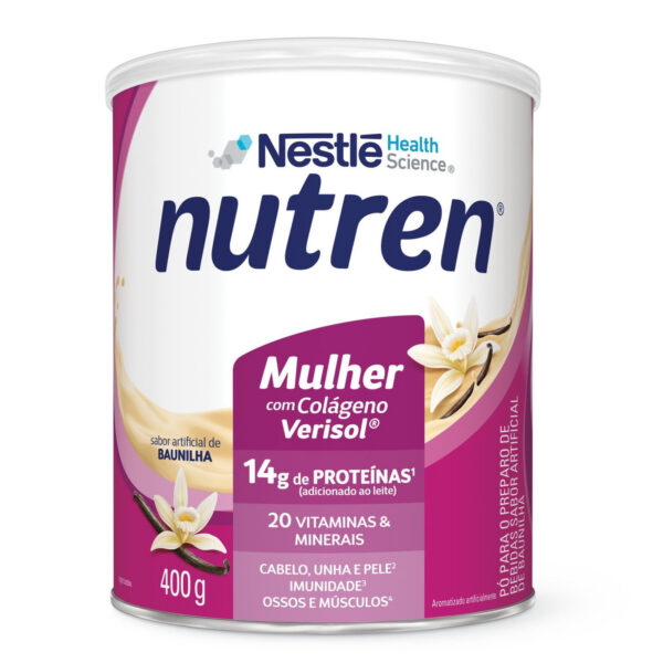 Nutren Complemento Alimentar Mulher Baunilha 400g