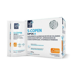 Biolab S-Copen Mpva-4 Pó Sabor Tangerina 30 Sachês De 24g Cada