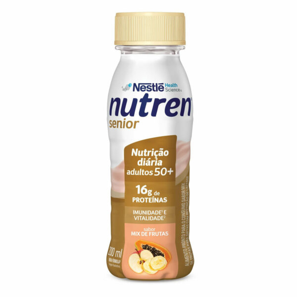 Nutren Complemento Alimentar Senior Mix de Frutas Zero Lactose 200ml