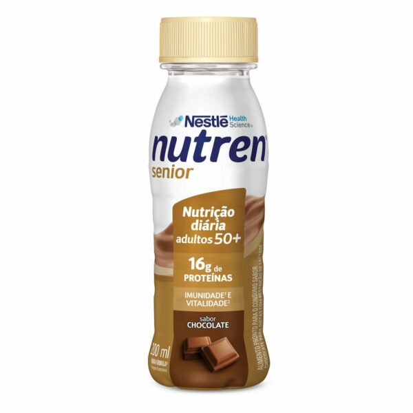 Nutren Complemento Alimentar Senior Chocolate Zero Lactose 200ml