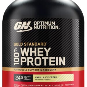 Optimum Nutrition Whey Gold Standard 2.27kg Vanilla Ice Cream