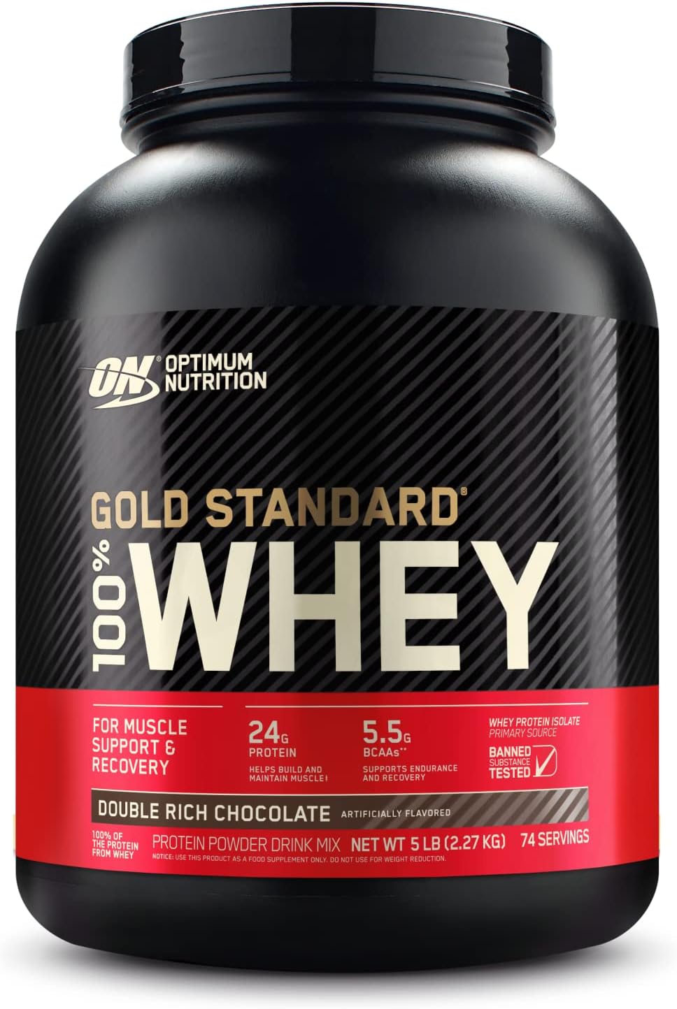 Optimum Nutrition Whey Gold Standard 5,00 LBS (2,27kg) Chocolate
