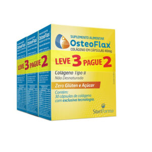 Startfarma Osteoflax 40mg 30 cápsulas Leve 3 Pague 2