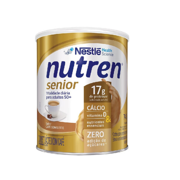 Nutren Complemento Alimentar Senior Café com Leite 740g