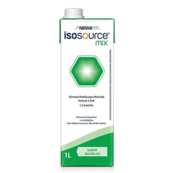 Nestle Nutrition Nutrição Enteral Isosource Nestlé Mix Baunilha 1l