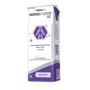 Nestle Nutrition Nutrição Enteral Novasource GC Nestlé Sem Sabor 1 Litro