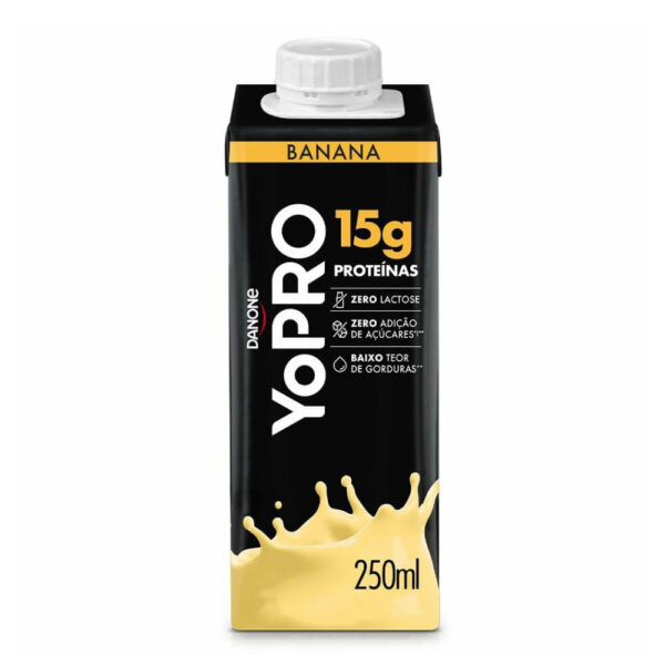 YOPRO Danone 15g Proteínas Banana 250ml