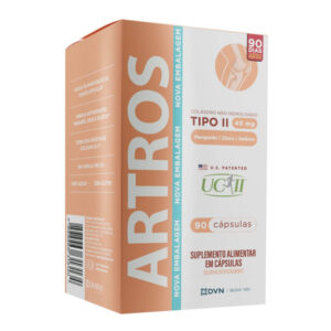 Divina Pharma Artros Colageno UC-II + Minerais 90 Cápsulas