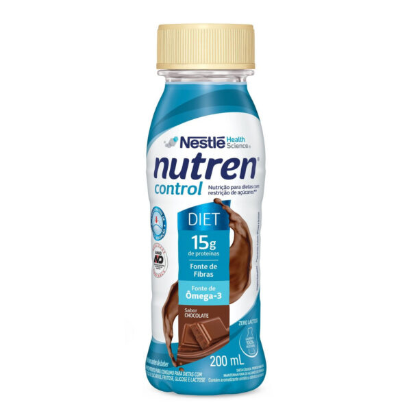 Nutren Complemento Alimentar Control Diet Chocolate 200ml