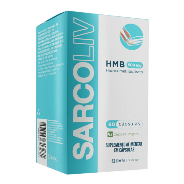 Divina Pharma Sarcoliv Hmb 500Mg 60 Cápsulas